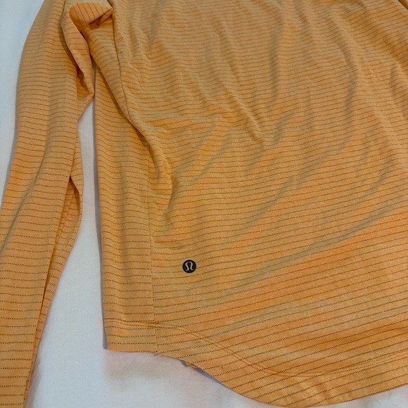 Lululemon drysense long sleeve mens top clementine - Picture 4 of 5